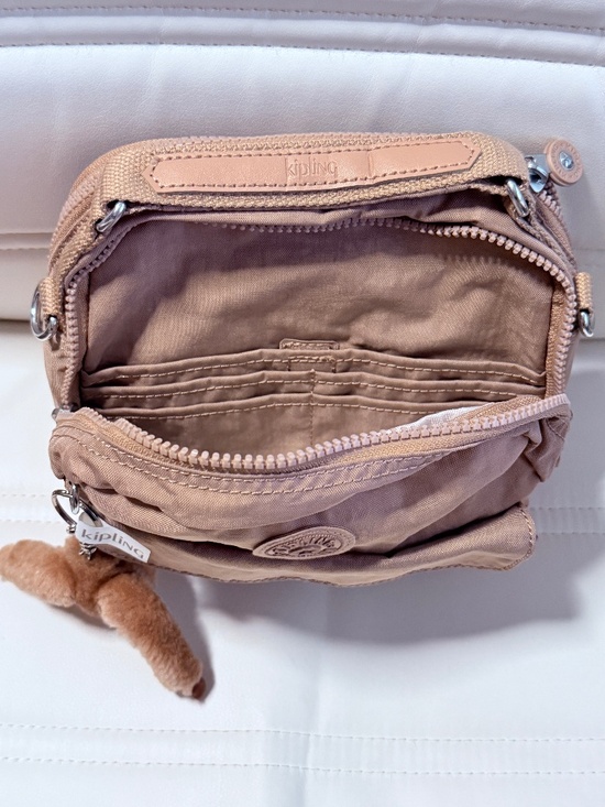 Kipling Candy Convertible Mini Backpack - NEW - Antique Rose Tonal